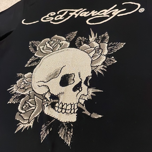 Ed Hardy Tshirt, sz small - Picture 2 of 5